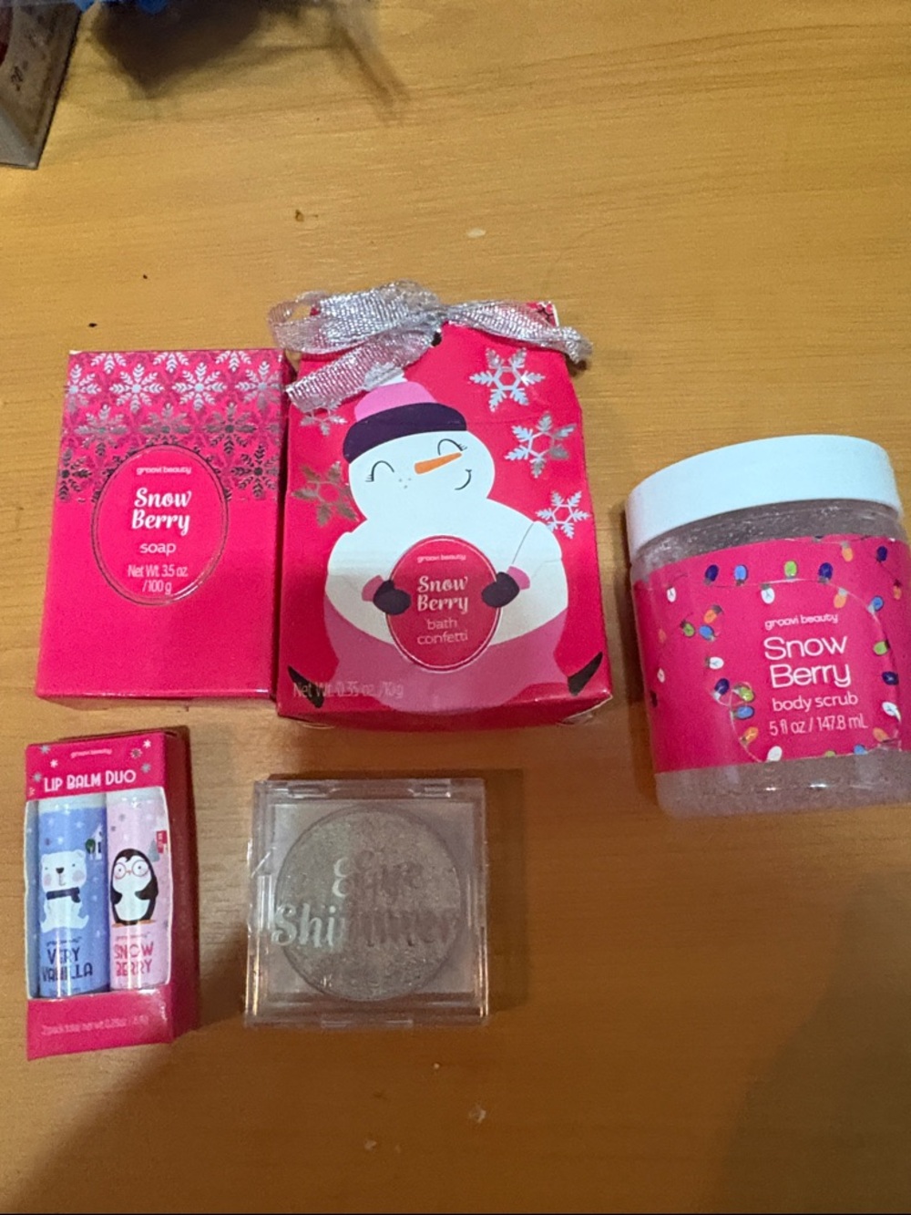 Snow Berry Body Scrub - Pink
